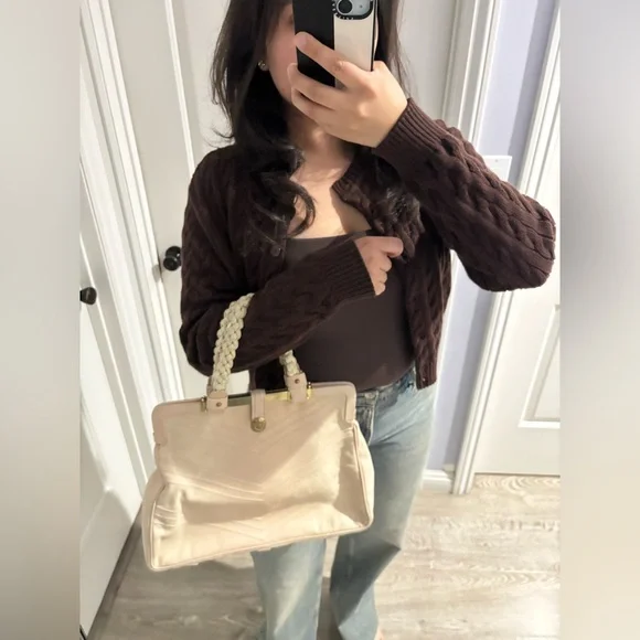 MARC JACOBS Chevron Caroline Frame Bag - Picture 3 of 16